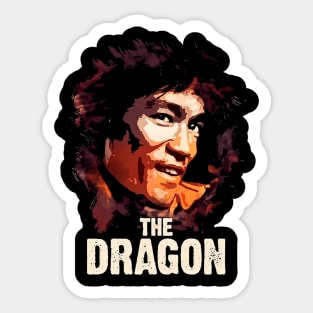 Legend Bruce Movie Jeet Kune Do Be Water Lee Sticker